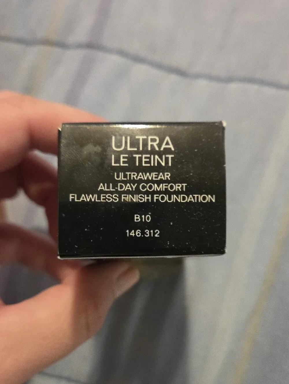 CHANEL Ultra Le Teint Foundation B10 — Black & Gold Packaging
